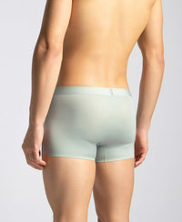 Texcelight Microfiber Elastane Stretch Seamfree Bonded Tech Solid Trunk with Internal Breathable Mesh - Smoke Yellow