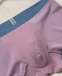 Texcelight Microfiber Elastane Stretch Seamfree Bonded Tech Solid Trunk with Internal Breathable Mesh - Sunrise Blue