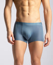 Texcelight Microfiber Elastane Stretch Seamfree Bonded Tech Solid Trunk with Internal Breathable Mesh - Sunrise Blue