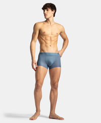 Texcelight Microfiber Elastane Stretch Seamfree Bonded Tech Solid Trunk with Internal Breathable Mesh - Sunrise Blue