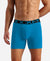 Tencel Microfiber Elastane Stretch Solid Boxer Brief with Natural StayFresh Properties - Ocean Depth