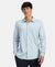 Super Combed Cotton Rich Full Sleeve Knit Shirt - Skyway