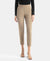Environment Friendly Recycled Microfiber All Day Pants with StayFresh Treatment - Desert Taupe