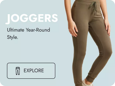 Women Joggers Outerwear Banner