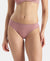 Medium Coverage Tencel Lyocell Elastane Stretch Mid Waist Bikini With Concealed Waistband and StayFresh Treatment - Nostalgia Rose