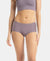 Full Coverage Tencel Lyocell Elastane Stretch Mid Waist Full Brief With Concealed Waistband and StayFresh Treatment - Minimal Grey