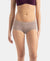Full Coverage Tencel Lyocell Elastane Stretch Mid Waist Full Brief With Concealed Waistband and StayFresh Treatment - Mushroom