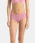 Full Coverage Tencel Lyocell Elastane Stretch Mid Waist Full Brief With Concealed Waistband and StayFresh Treatment - Orchid Smoke