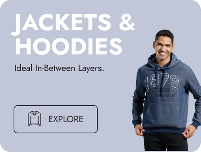 Men Jackets & Hoodies Outerwear Category Banner