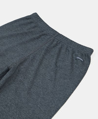 Kid's Super Combed Cotton Rich Brushed Thermal Long John with StayWarm Treatment - Charcoal Melange