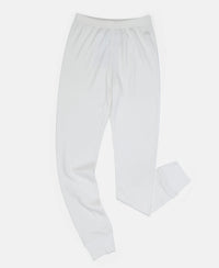Kid's Super Combed Cotton Rich Brushed Thermal Long John with StayWarm Treatment - Off White