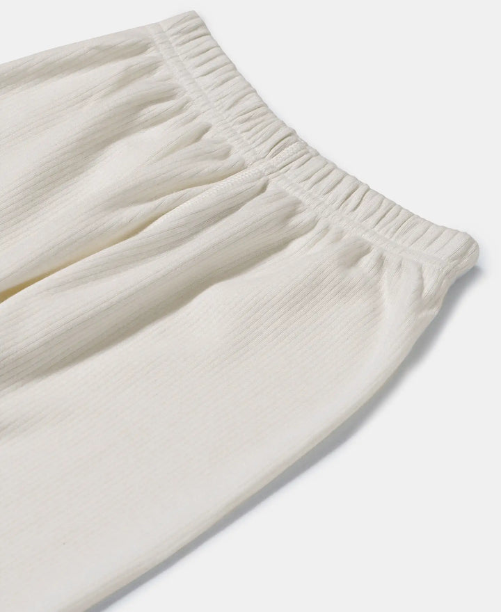 Extra Warmth Kid's Super Combed Cotton Rich Thermal Set with StayWarm Technology - Off White