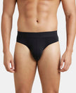 Environment Friendly Tencel Lyocell Fiber Brief With Natural Stayfresh Properties - Black