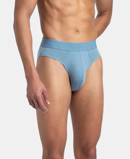 Environment Friendly Tencel Lyocell Fiber Brief With Natural Stayfresh Properties - Blue Shadow