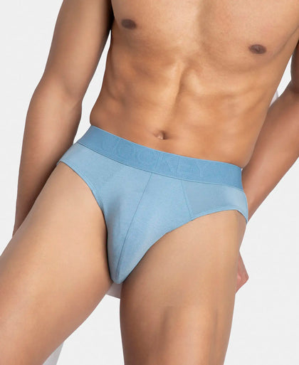 Environment Friendly Tencel Lyocell Fiber Brief With Natural Stayfresh Properties - Blue Shadow