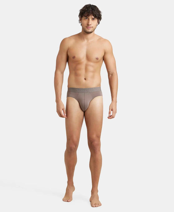 Environment Friendly Tencel Lyocell Fiber Brief With Natural Stayfresh Properties - Dark Khaki