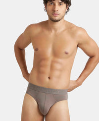 Environment Friendly Tencel Lyocell Fiber Brief With Natural Stayfresh Properties - Dark Khaki-5