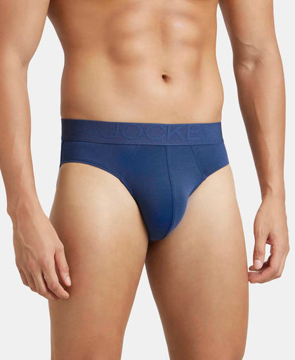 Environment Friendly Tencel Lyocell Fiber Brief With Natural Stayfresh Properties - Insignia Blue-2