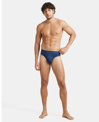 Environment Friendly Tencel Lyocell Fiber Brief With Natural Stayfresh Properties - Insignia Blue-4