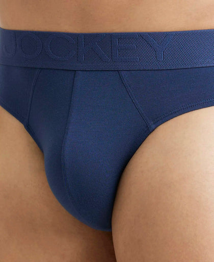 Environment Friendly Tencel Lyocell Fiber Brief With Natural Stayfresh Properties - Insignia Blue-6