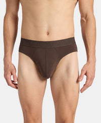 Environment Friendly Tencel Lyocell Fiber Brief With Natural Stayfresh Properties - Turkish Coffee