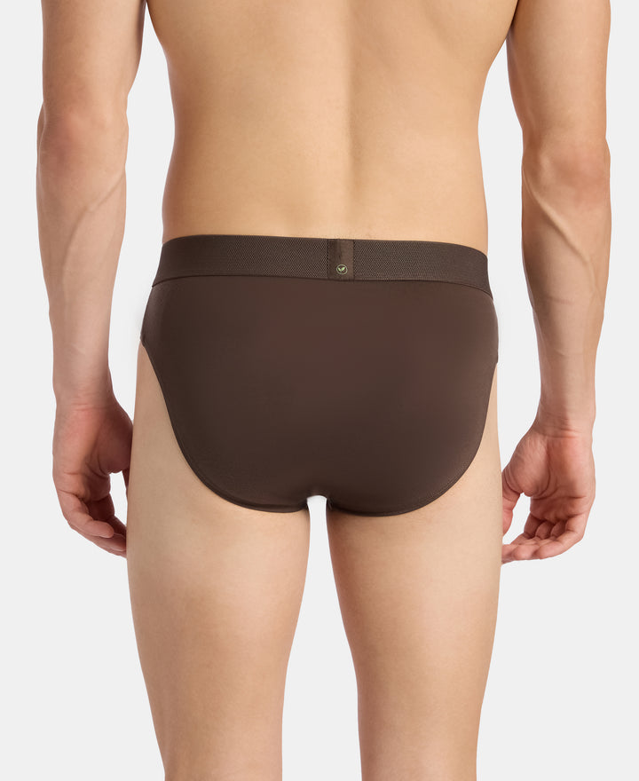 Environment Friendly Tencel Lyocell Fiber Brief With Natural Stayfresh Properties - Turkish Coffee