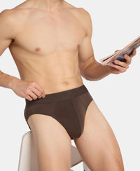 Environment Friendly Tencel Lyocell Fiber Brief With Natural Stayfresh Properties - Turkish Coffee