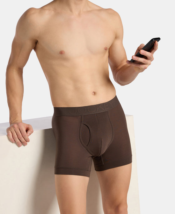 Environment Friendly Tencel Lyocell Fiber Trunk with Natural StayFresh Properties - Turkish Coffee