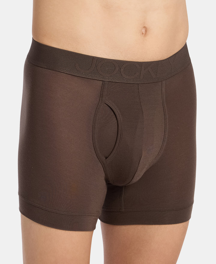Environment Friendly Tencel Lyocell Fiber Trunk with Natural StayFresh Properties - Turkish Coffee