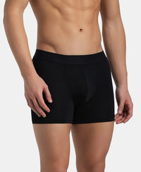 Soft Touch Recycled Microfiber Elastane Stretch Trunk with Ultrasoft Waistband - Black