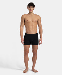 Soft Touch Recycled Microfiber Elastane Stretch Trunk with Ultrasoft Waistband - Black