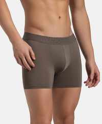 Soft Touch Recycled Microfiber Elastane Stretch Trunk with Ultrasoft Waistband - Dark Khaki