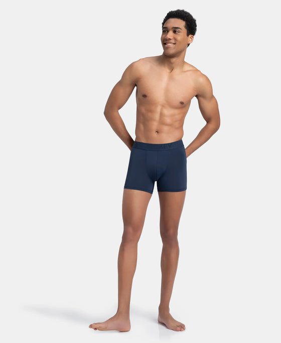 Soft Touch Recycled Microfiber Elastane Stretch Trunk with Ultrasoft Waistband - Insignia Blue