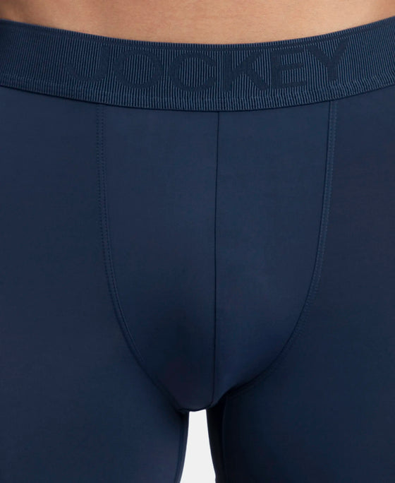 Soft Touch Recycled Microfiber Elastane Stretch Trunk with Ultrasoft Waistband - Insignia Blue