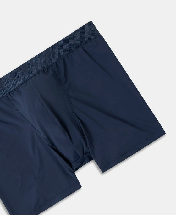 Soft Touch Recycled Microfiber Elastane Stretch Trunk with Ultrasoft Waistband - Insignia Blue
