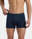 Soft Touch Recycled Microfiber Elastane Stretch Trunk with Ultrasoft Waistband - Insignia Blue