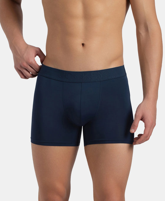 Soft Touch Recycled Microfiber Elastane Stretch Trunk with Ultrasoft Waistband - Insignia Blue