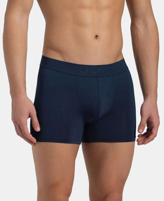 Soft Touch Recycled Microfiber Elastane Stretch Trunk with Ultrasoft Waistband - Insignia Blue