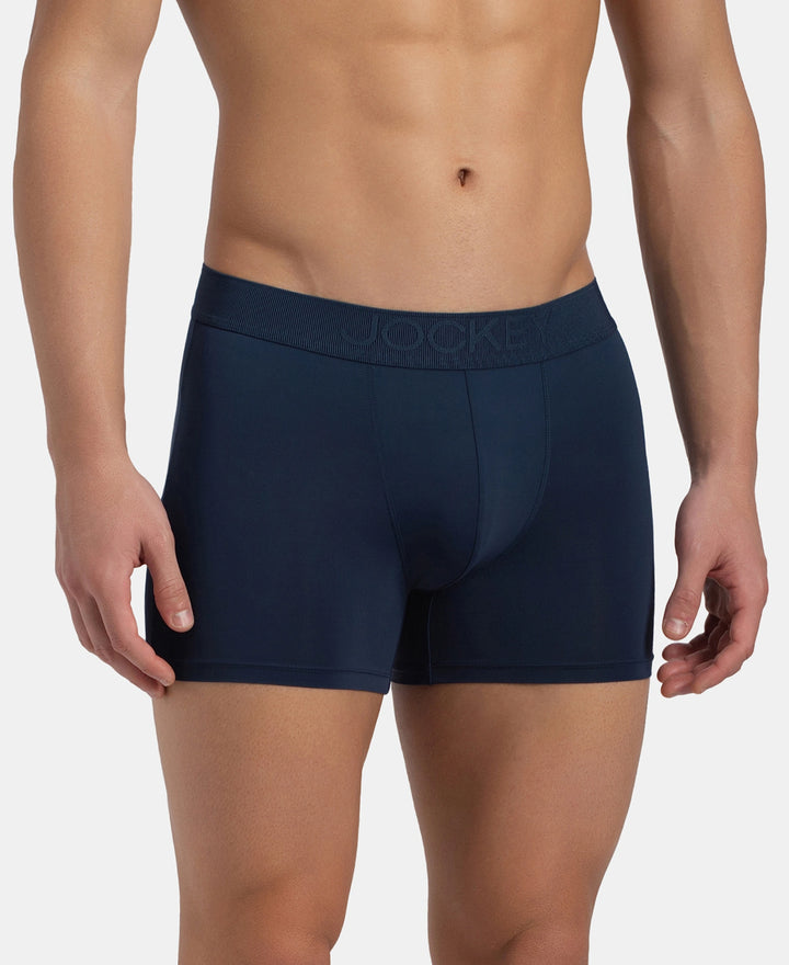 Soft Touch Recycled Microfiber Elastane Stretch Trunk with Ultrasoft Waistband - Insignia Blue
