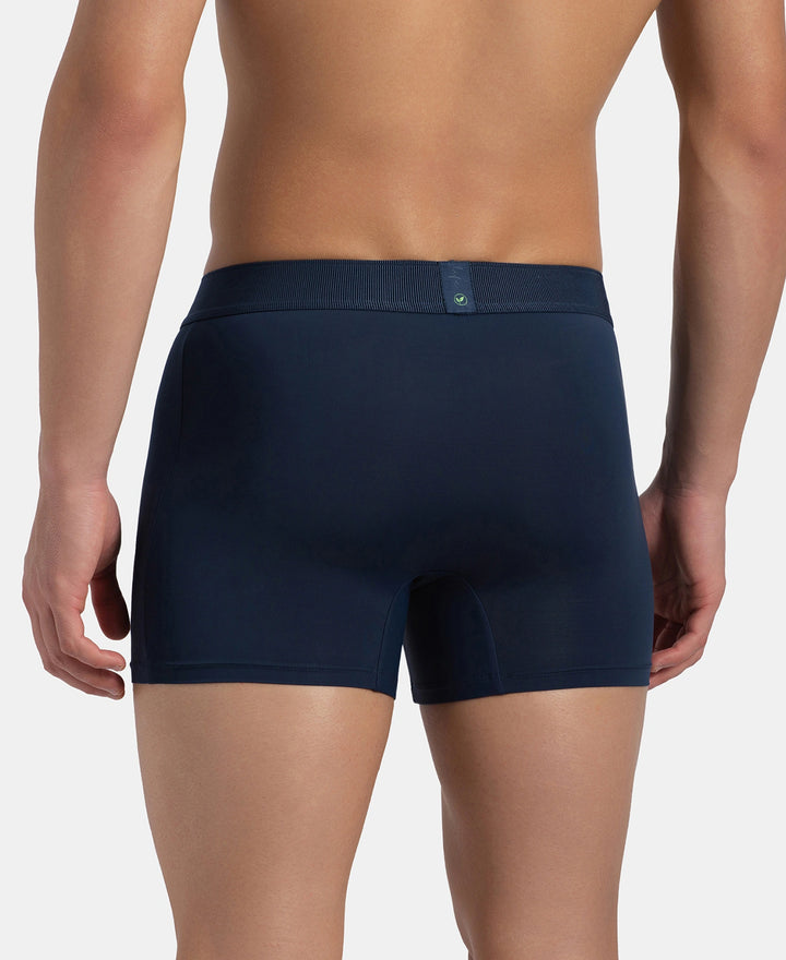 Soft Touch Recycled Microfiber Elastane Stretch Trunk with Ultrasoft Waistband - Insignia Blue