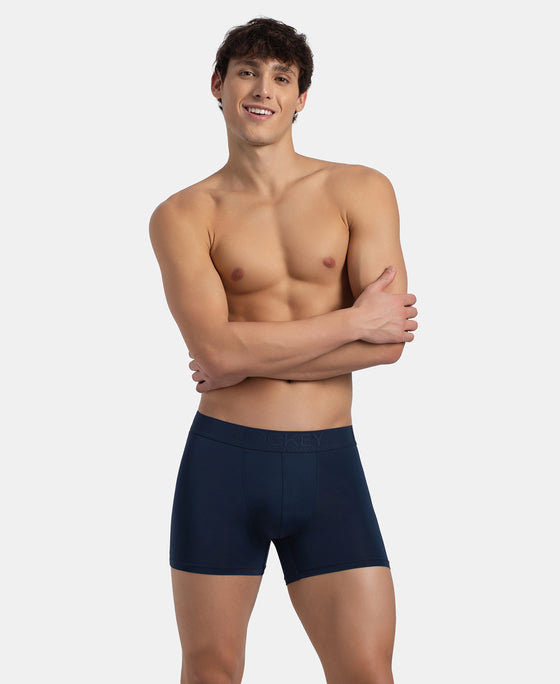 Soft Touch Recycled Microfiber Elastane Stretch Trunk with Ultrasoft Waistband - Insignia Blue