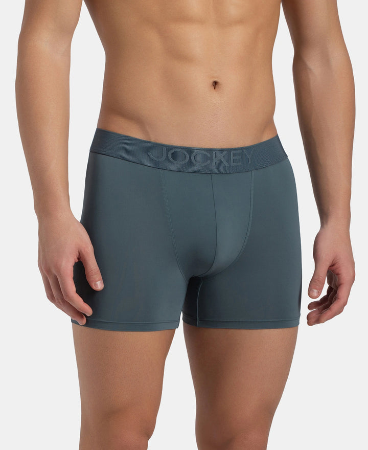 Soft Touch Recycled Microfiber Elastane Stretch Trunk with Ultrasoft Waistband - Stormy Weather