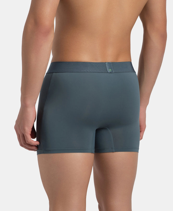 Soft Touch Recycled Microfiber Elastane Stretch Trunk with Ultrasoft Waistband - Stormy Weather