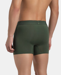 Soft Touch Recycled Microfiber Elastane Stretch Trunk with Ultrasoft Waistband - Thyme