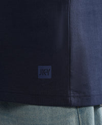 Super Combed Cotton Blend Tank Top - Navy