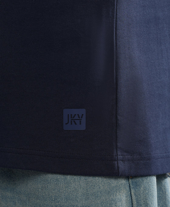 Super Combed Cotton Blend Tank Top - Navy