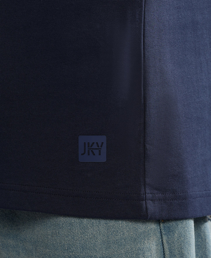 Super Combed Cotton Blend Tank Top - Navy