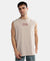 Super Combed Cotton Blend Tank Top - Dove