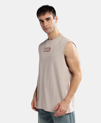 Super Combed Cotton Blend Tank Top - Dove
