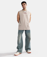 Super Combed Cotton Blend Tank Top - Dove